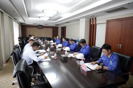 打造向上向前第一象限生力軍 錘煉甘于做人做事作難、受苦受累受屈的企業家隊伍——河南投資集團黨委書記、董事長劉新勇蒞臨安彩高科開展主題教育調研